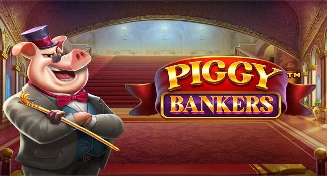 Mengumpulkan harta bersama babi bankir di slot online Piggy Bankers